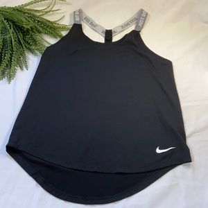 Nike Black racerback tank top